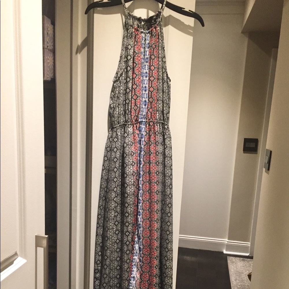 AQUA Boho Maxi Dress Size S